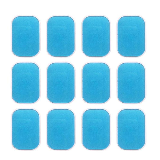 BESPORTBLE Ab Trainer Gel Pads s Toner Bha 12PCS Abs Trainer Replacement Sheet Hydrogel Fitness Pad Massage Fitness Sticker Glue Abs Pads Accessories Bha Skin Ab Trainer Gel Pad