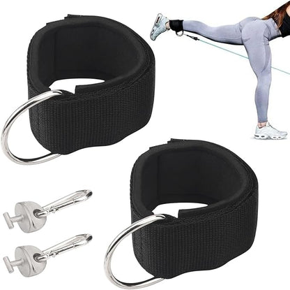 Ankle Workout Straps Compatible with Tonal Gym Machine/Tonal Ankle Strap T Lock/Ankle Strap, Adjustable Ankle Strap Attachments Used to Connect Your Foot to The Cable Machine&Other Workout Equipment