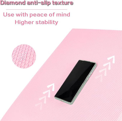 SPACETIM Pink Foam Balance Pad For Physical Therapy, Yoga, And Stability Training - Ideal For Women, Physiotherapy Patients, And Arthritis Relief