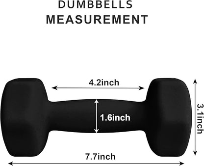 Balelinko Home Gym Equipment Workouts Strength Training Weight Loss Pilates Weights Yoga Sets Weights for Women, Men, Seniors and Youth