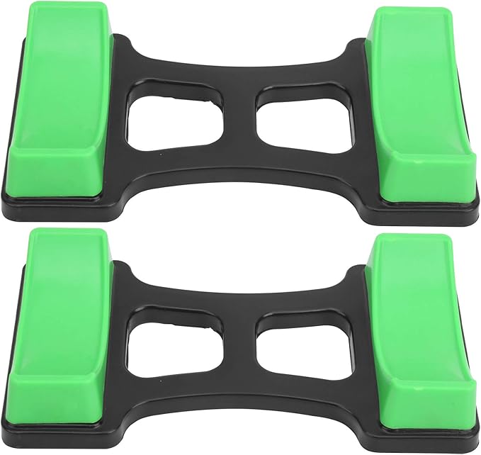 Qiilu Dumbbell Holder Dumbbell Rack Abs Engineering Plastics 1Pair Dumbbell Bracket Mat Storage Frame Stand Floor Holder Fitness Equipment S