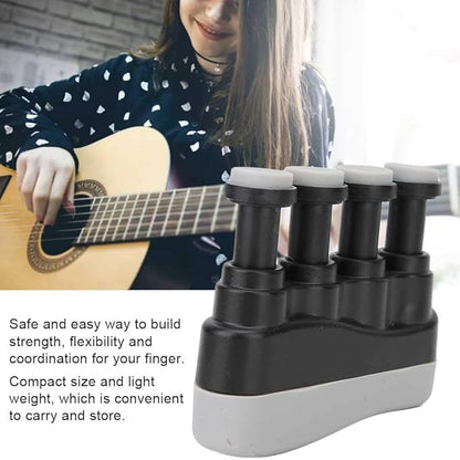 Finger Enhancer Hand-held Exerciser Guitar Trainer Suitable For 4 Kinds Of Tension Adjustable For Guitar, Piano, Finger Training, Improve Finger And Strength