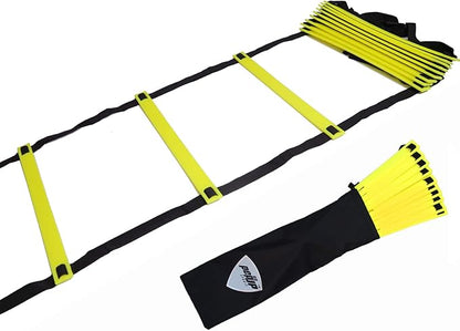 Super Flat 8 Rungs Adjustable Speed Agility Ladder 11'