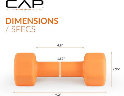 CAP Neoprene Coated Dumbbell Weights | Multiple options