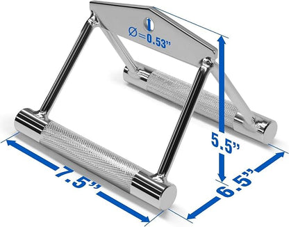 Yes4All Tricep Press Down Cable Machine Attachment Set