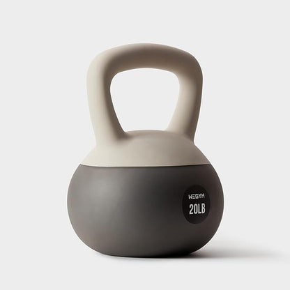 Soft Kettlebells with Cushioned Impact-Resistant Base and Anti-Slip, Wide-Grip Handle for Home Workouts, Weightlifting, and Personal Training