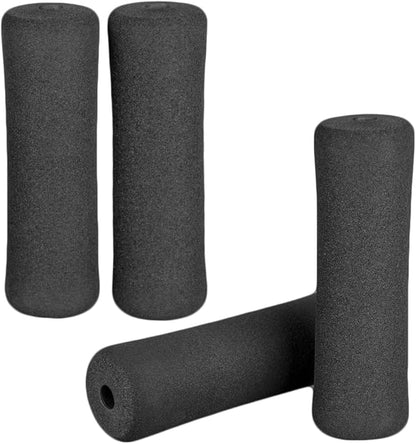 Foam Foot Pads Rollers Set of a Pair for Home Gym Exercise Machines Equipments Replacements with 1 Inch(2.5cm) Rod