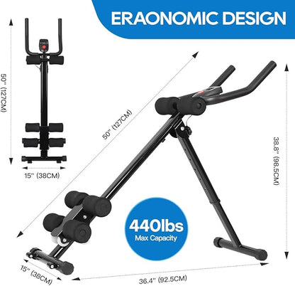 Panana Fitness ab Machine AB Workout Equipment Adjustable