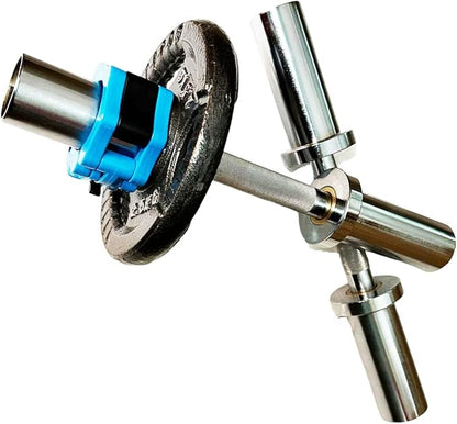 Dumbbell Handles with 2 Pairs of collars clips 16 Inch