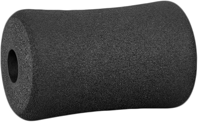 Sponge Foam Foot Pad Roller Pair, Used for Replacing Gym Exercise Equipment, Suitable for 1-inch Rod (Foam 4.53" X 2.56" Od X 0.87" Id)