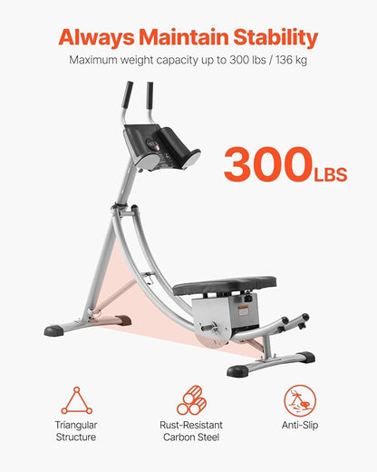 VEVOR AB Workout Machine 300 lbs