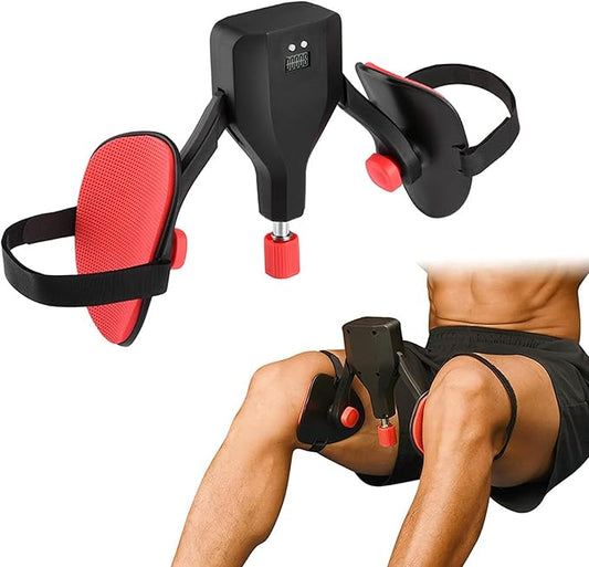 Wooa Thigh Master 77 LB Adjustable Resistance, Leg and Inner Thigh Exercise Equipment with Counter, Kegel Exerciser, Pelvic Floor Trainer, Hip Trainer for Home Workout