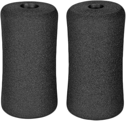 Sponge Foam Foot Pad Roller Pair, Used for Replacing Gym Exercise Equipment, Suitable for 1-inch Rod (Foam 5.12" X 2.76" Od X 0.87" Id)