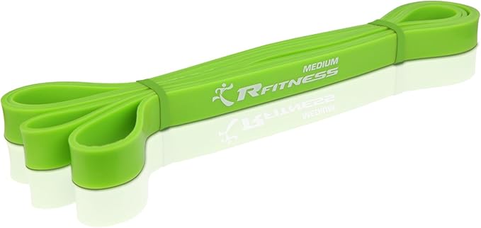 Furinno RFitness Professional 41-Inch Long Loop Stretch Latex Exercise Band, Medium (Green)