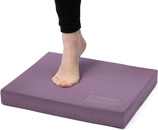 StrongTek Professional Foam Exercise Balance Pad - 15.8" x 13" x 2", High-Density TPE Foam Knee Pad, Non-Slip & Water-Resistant, for Balance Training, Physical Therapy, Yoga, and More