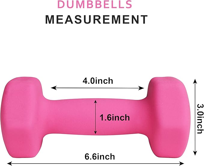 Balelinko Home Gym Equipment Workouts Strength Training Weight Loss Pilates Weights Yoga Sets Weights for Women, Men, Seniors and Youth