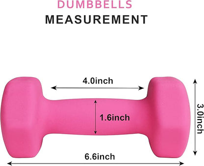 Balelinko Home Gym Equipment Workouts Strength Training Weight Loss Pilates Weights Yoga Sets Weights for Women, Men, Seniors and Youth