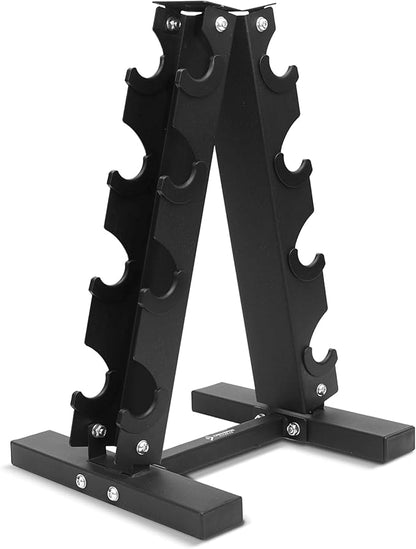 A-Frame Dumbbell Weight Rack storage Rack, Steel Dumbbell Holder, Dumbbell Stand & Weight Racks for Home Gym, (Rack ONLY)