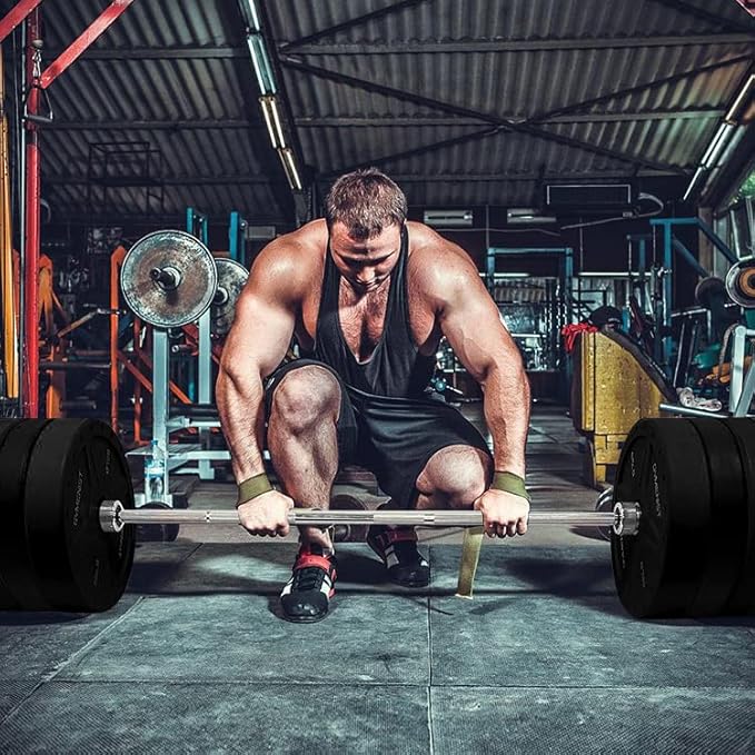 GYMENIST Bumper Plates is Made for 2 Inch Olympic Bars, Available from 10 LB up to 55 LB Black Or Multi Color Premium Commercial Gym