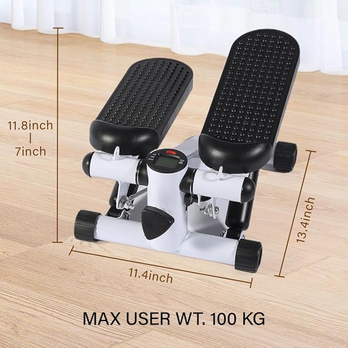 YSSOA Mini Stepper with Resistance Band