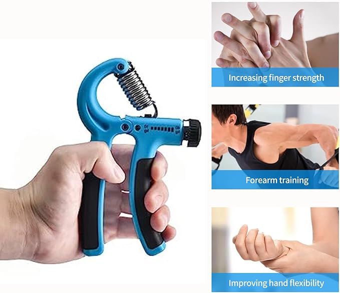 Hand Grip Strengthener, Adjustable Resistance 22-132Lbs (10-60kg),