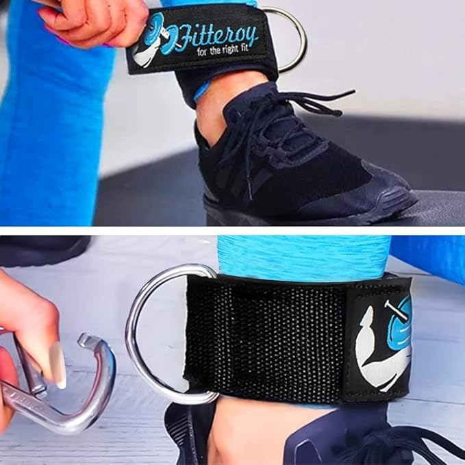 Gym Ankle Strap for Cable Machine - Exercise