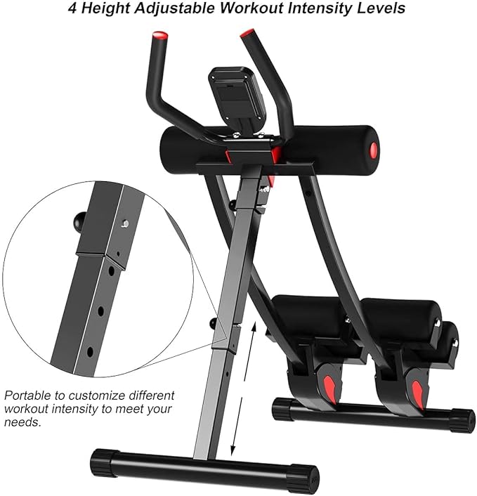 Ab Machine Multi-Functional Exercise Equipment for Home Gym