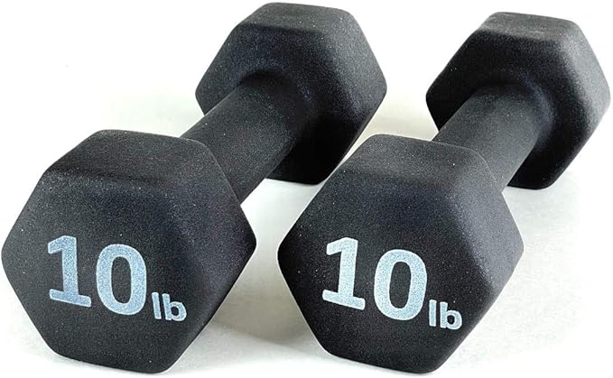 Neoprene Coated Dumbbell Hand Weight Set