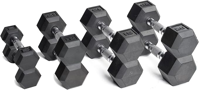 CAP Barbell Coated Dumbbell Set | 50lbs, 100lbs, 150lbs | Multiple Options