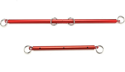 EXREIZST 2 Red Bar Set, Restore Pilates Exercise Spreader Bar, Home Yoga Training Fitness Gear, Pilates Bar