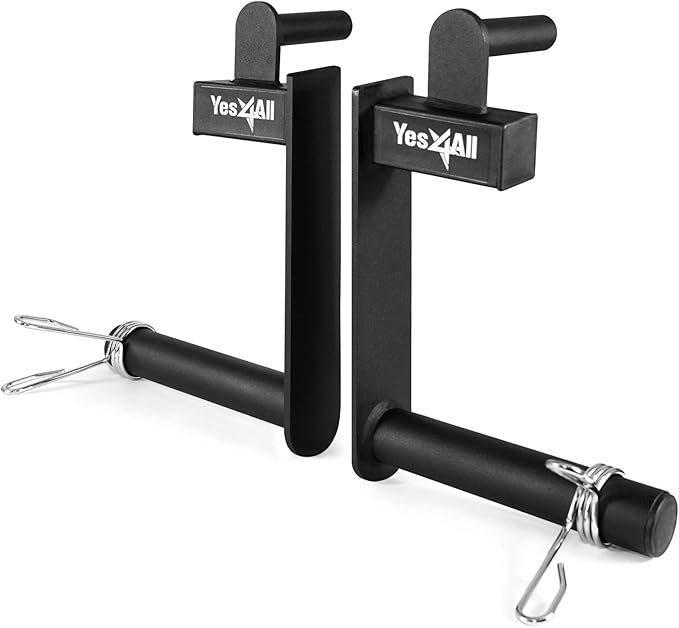 Yes4All Farmers Walk Handles for Grip Strength & Body Building Workouts - Support up to 330LBS (Pair)