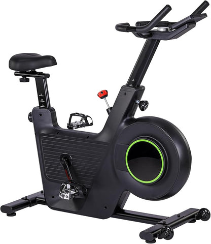 Exercise Bike,Indoor Cycling Bike for Home Cardio, Plus Magnetic Resistance/Brake Pad Indoor Cycling Bike Stationary, Low Noise Fitness Stationary Bike with App, Upgraded Version Seat