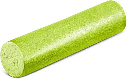 Yes4All High Density Foam Roller for Back, Variety of Sizes & Colors for Yoga, Pilates - Lime - 24 Inches