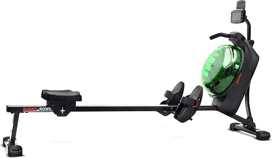 Sunny Health & Fitness Elite Water Rowing Machine