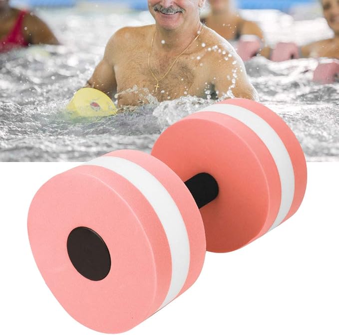 Eco-friendly Roundness Foam Water Workout Dumbbells Water Weights Barbell Floating Dumbbell Fitness Equipment