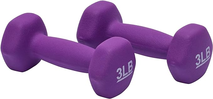 Amazon Basics Neoprene Dumbbell Hand Weights