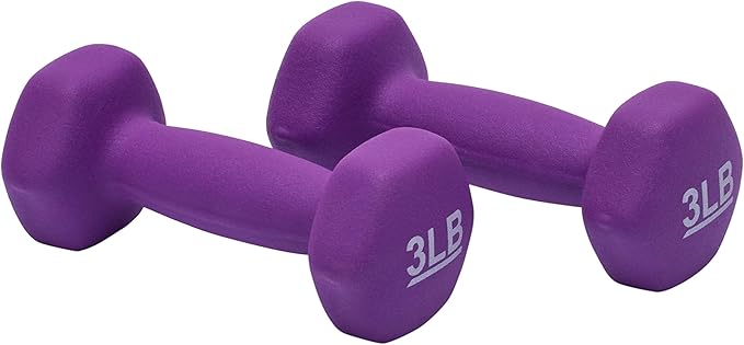 Amazon Basics Neoprene Dumbbell Hand Weights