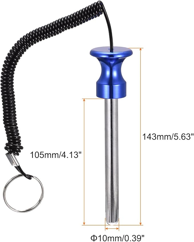 uxcell Weight Stack Pins with Pull Rope Magnetic Strength Training