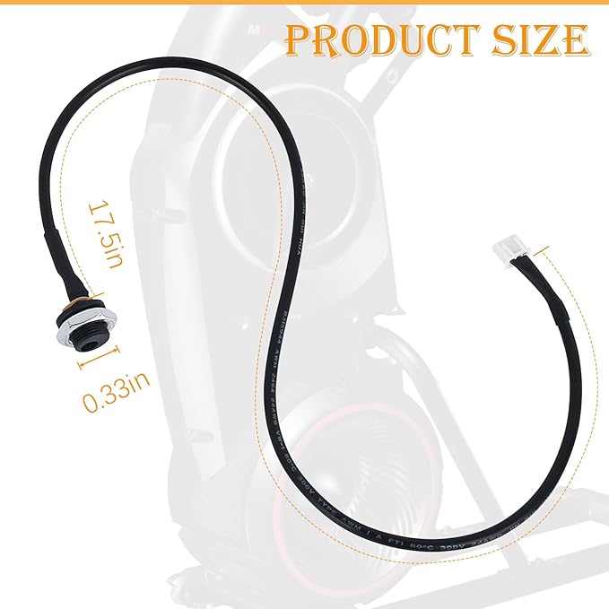 Elliptical Input Cable for Bowflex Max Trainer M5 M3 M6 M7 M8 replacement Power Cord Plug