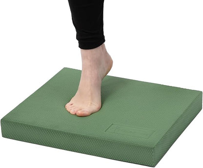 StrongTek Professional Foam Exercise Balance Pad - 15.8" x 13" x 2", High-Density TPE Foam Knee Pad, Non-Slip & Water-Resistant, for Balance Training, Physical Therapy, Yoga, and More