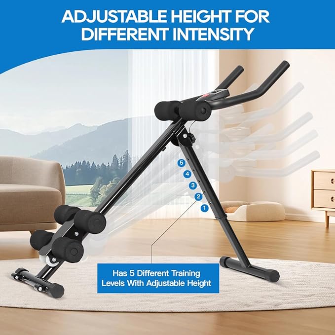 Panana Fitness ab Machine AB Workout Equipment Adjustable