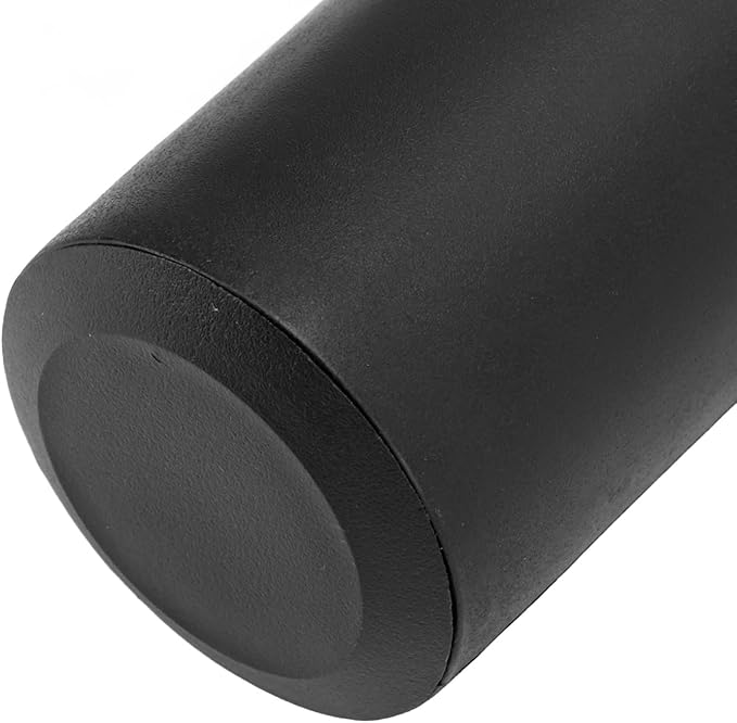 Cyrank Olympic Adapter Sleeve, Barbell Adapter Sleeve Converts 1in Standard Weight Plate Posts to 2in Olympic Weight Plate Posts Heavy Duty Removable End Cap Fitness Equipment Accessories (303)