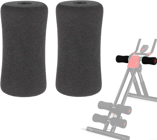 Foam Foot Pads Rollers, Replacement Foam Pads for Leg Curl Machine,Weight Bench Home Gym Exercise Machines Equipments(2PCS 135MM), as picture show, 62ZQ917037BI4QIG0BO6W7QJ47A17