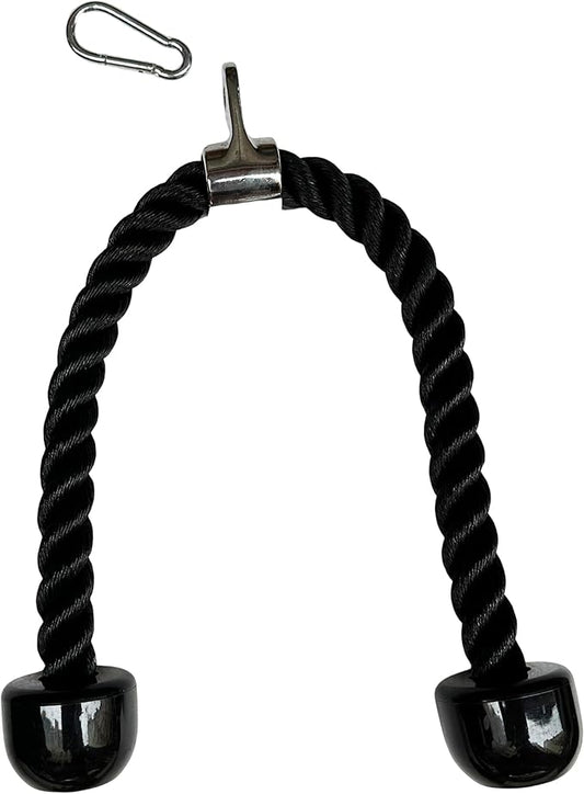 Heavy Tricep Rope Cable Attachments Cable Machine Accessories for Home Gym, Nylon Tricep Rope for Cable Machine Attachments, Pulley System Attachment, LAT Pull Down Attachment Weight Fitness