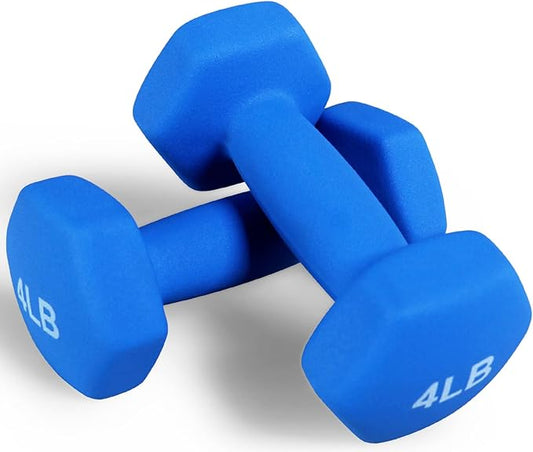 Signature Fitness Set of 2 Neoprene Dumbbell Hand Weights