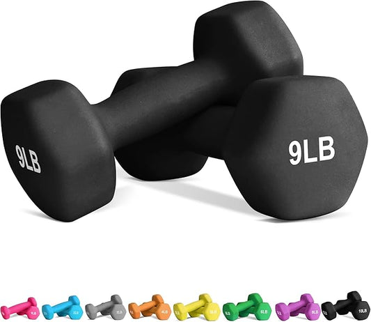 Balelinko Home Gym Equipment Workouts Strength Training Weight Loss Pilates Weights Yoga Sets Weights for Women, Men, Seniors and Youth