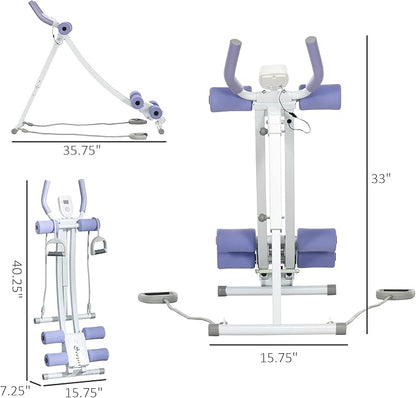 Soozier Foldable Ab Machine