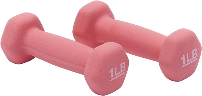 Amazon Basics Neoprene Dumbbell Hand Weights