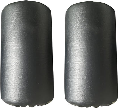 High Density Foam Roller, Replacement Foam Foot Pads for Home Gym Exercise Machines Equipments, Weight Bench Leg Extension Curl Attachment (Leather 7‘’)