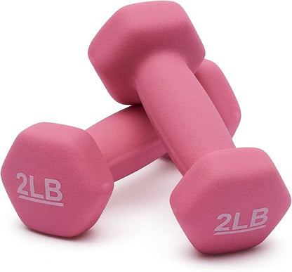 Amazon Basics Neoprene Dumbbell Hand Weights